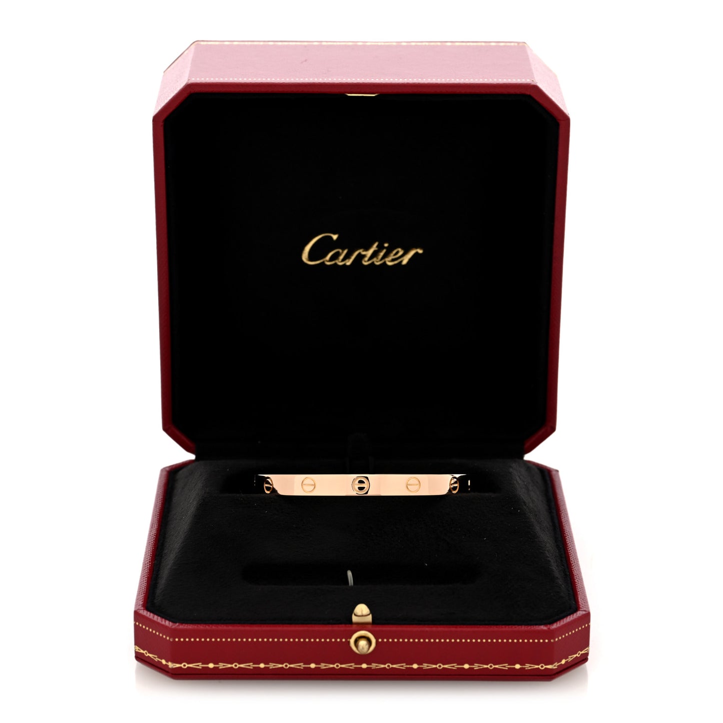 18K Pink Gold LOVE Bracelet 17