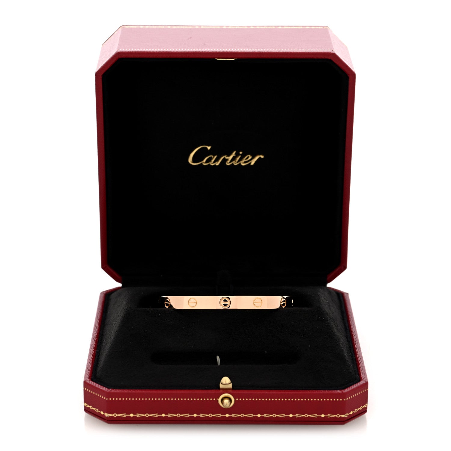 Cartier 18K Pink Gold LOVE Bracelet 17 6 of 6