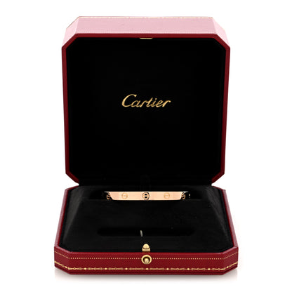 Cartier 18K Pink Gold LOVE Bracelet 17 6 of 6