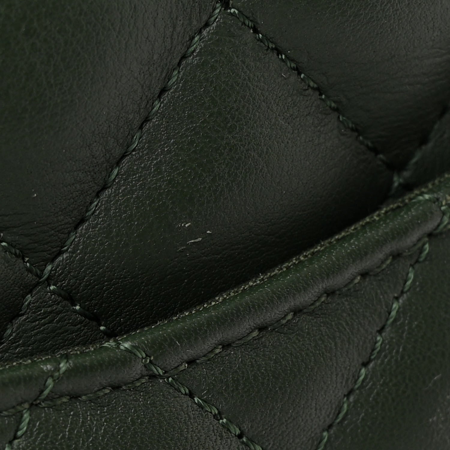 Chanel Lambskin Quilted Large Urban Spirit Backpack Dark Green 12 of 13