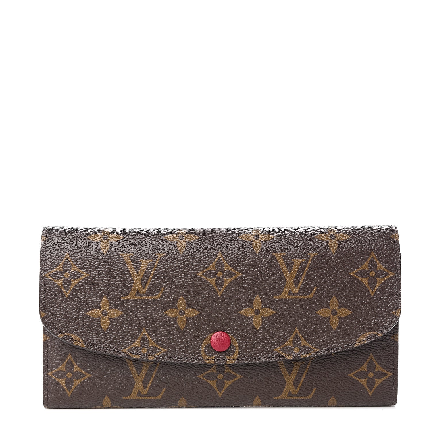 Louis Vuitton Monogram Emilie Wallet Fuchsia 1 of 6
