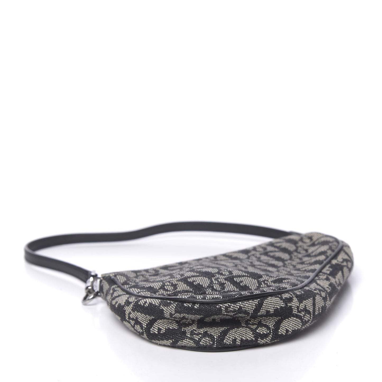 Monogram Mini Saddle Pochette Black