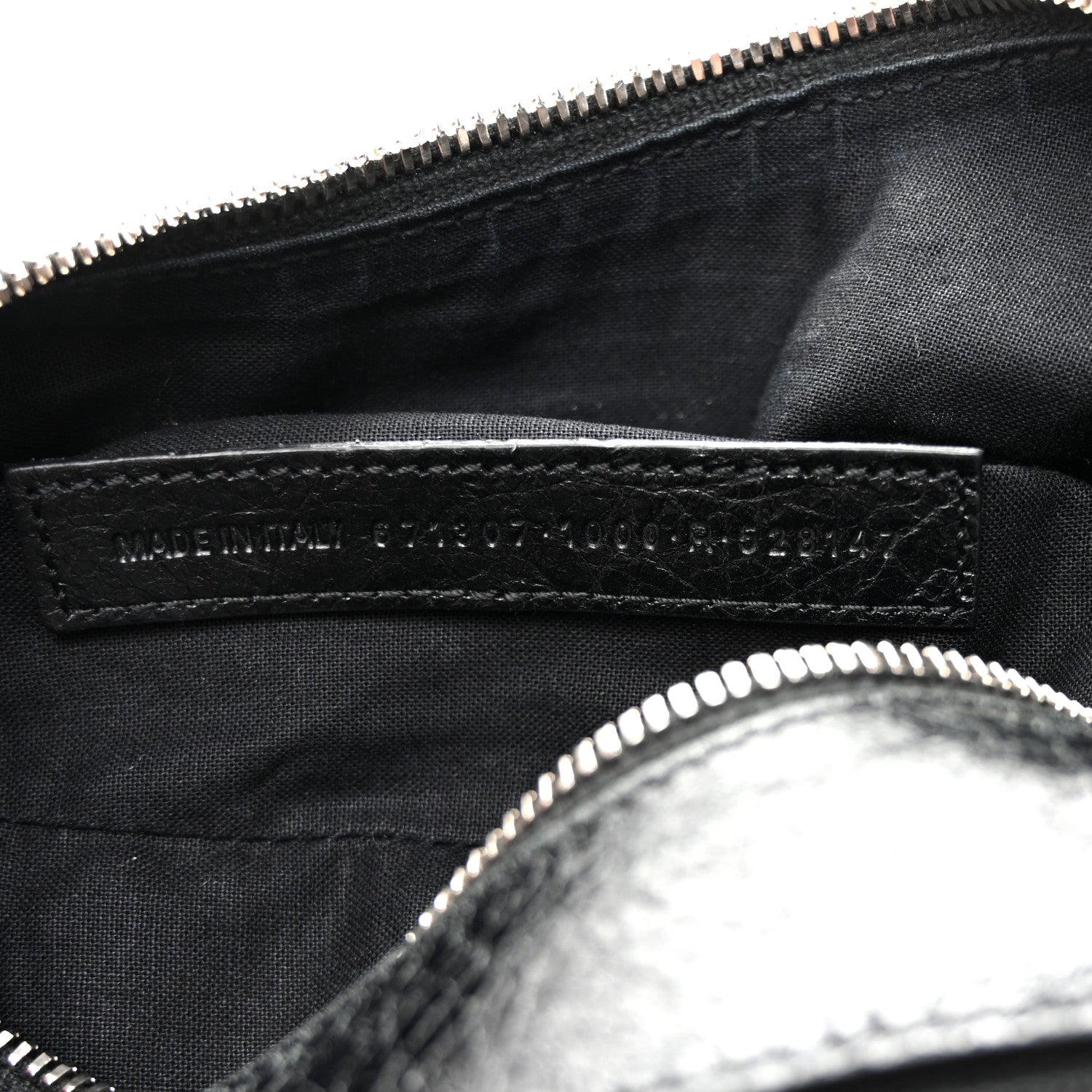 Balenciaga Agneau Arena Small Le Cagole Shoulder Bag Black 8 of 11