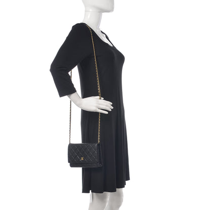 Chanel Caviar Quilted Wallet On Chain WOC Black 2 of 11