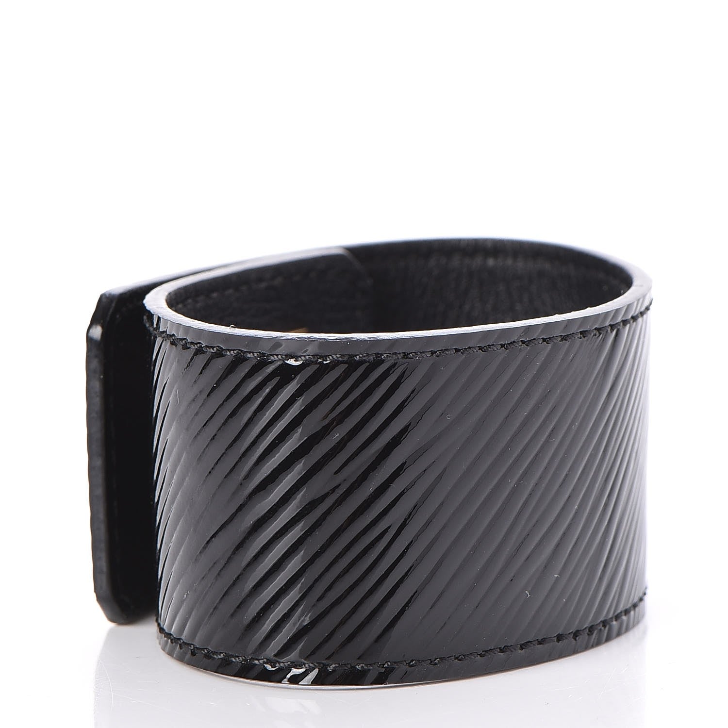 Louis Vuitton Epi Electric Twist It Cuff 19 Black 3 of 6