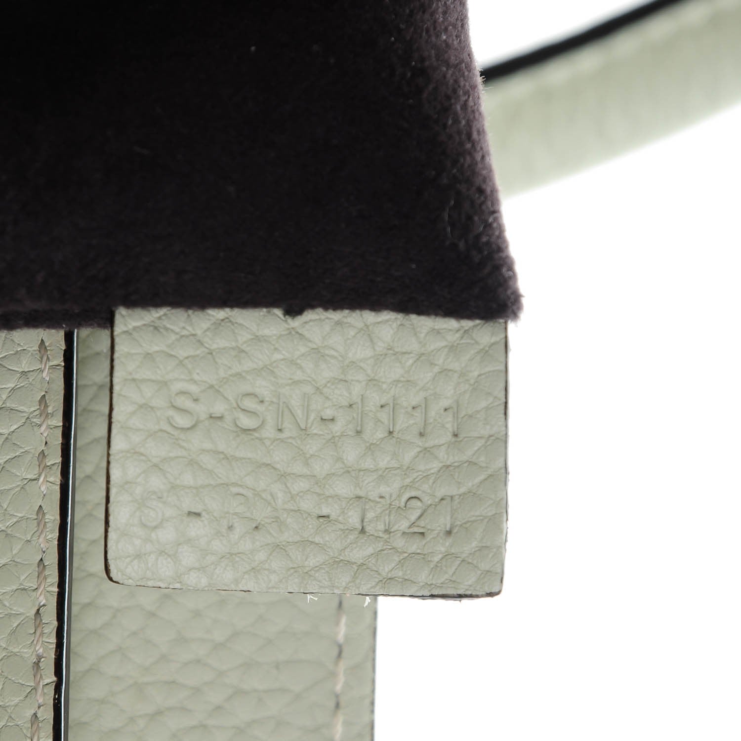 Celine Drummed Calfskin Mini Luggage Lune 5 of 7