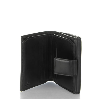 Gucci Monogram French Flap Wallet Black 5 of 7