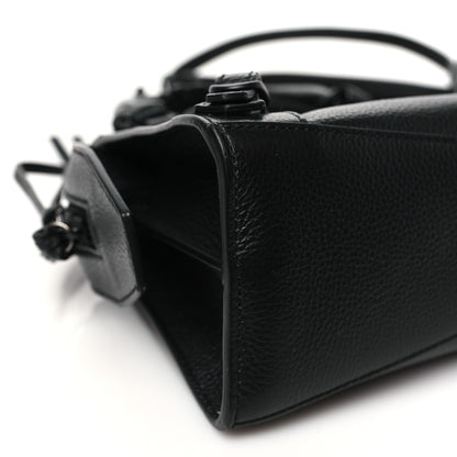 Balenciaga Grained Calfskin Neo Classic Black Hardware Mini City Black 9 of 11