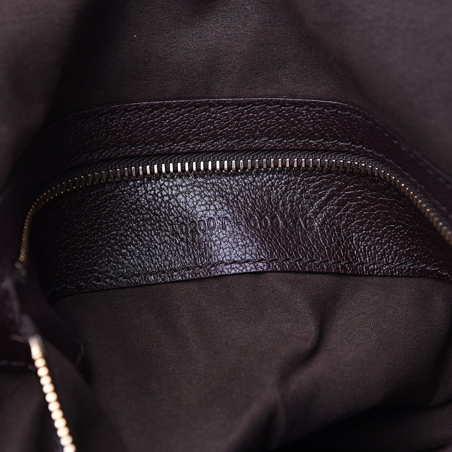 Pebbled Calfskin Large Jennifer Dark Brown