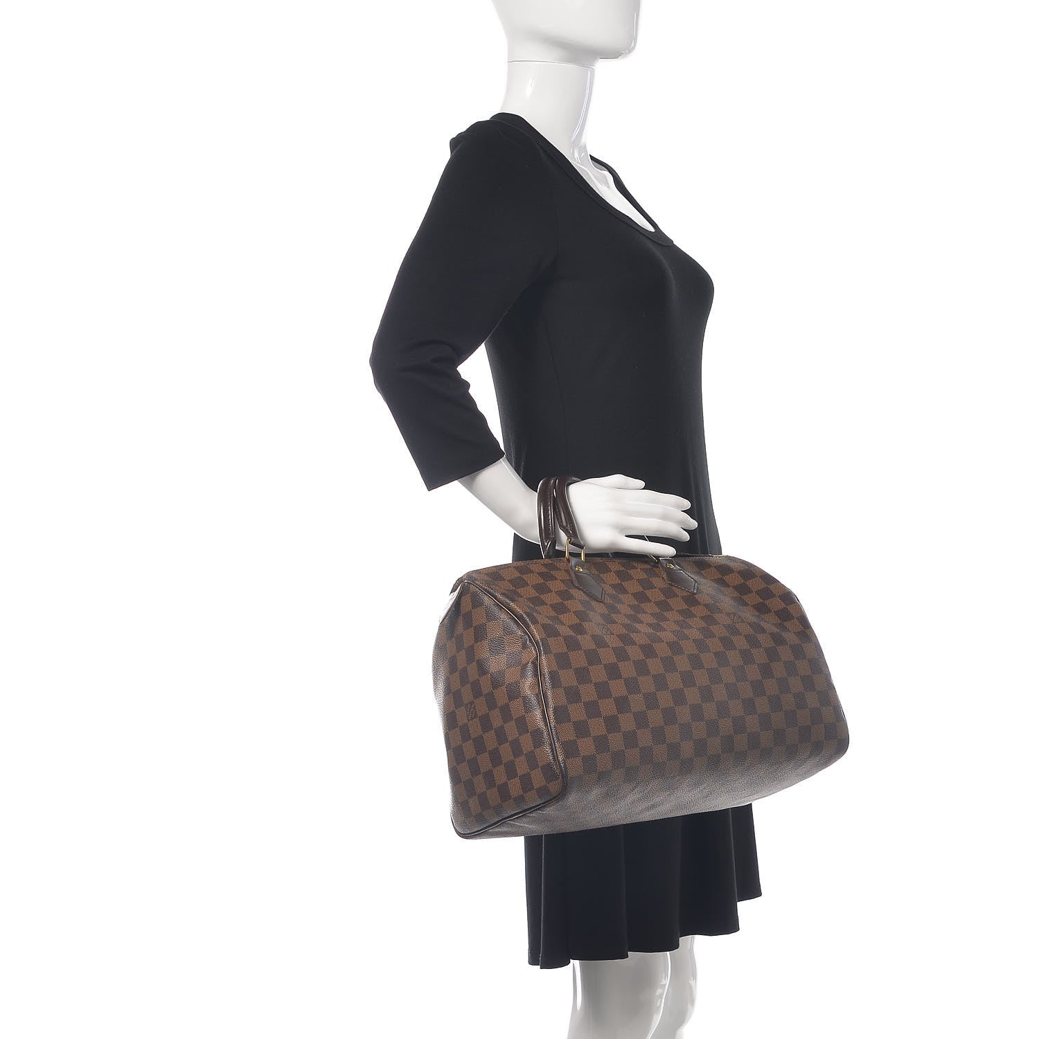 Louis Vuitton Damier Ebene Speedy 35 2 of 18