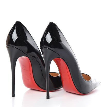 Christian Louboutin Patent So Kate 120 Pumps 37.5 Black 4 of 8