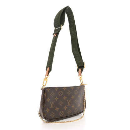 Louis Vuitton Monogram Multi Pochette Accessories Kaki 3 of 11