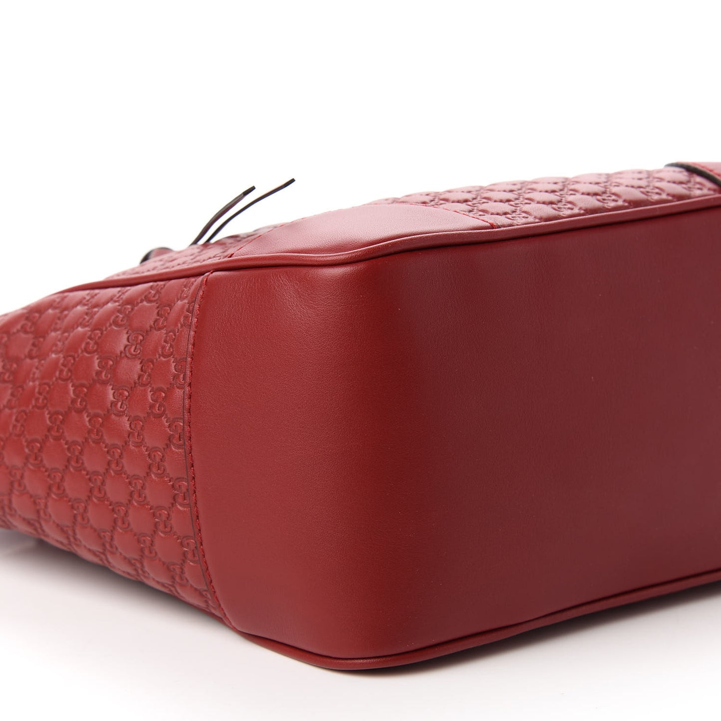 Microguccissima Small Bree Tote Red