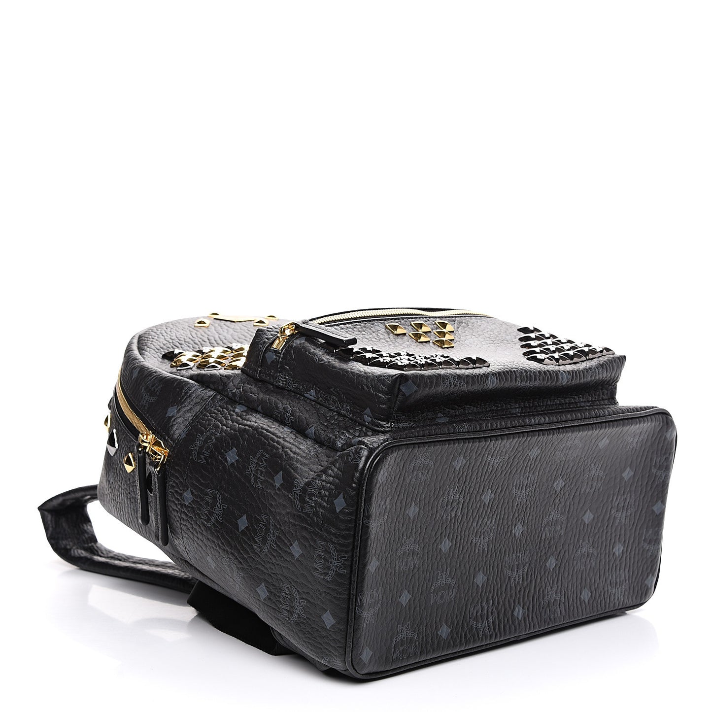 Visetos Studded Medium Stark M Backpack Black