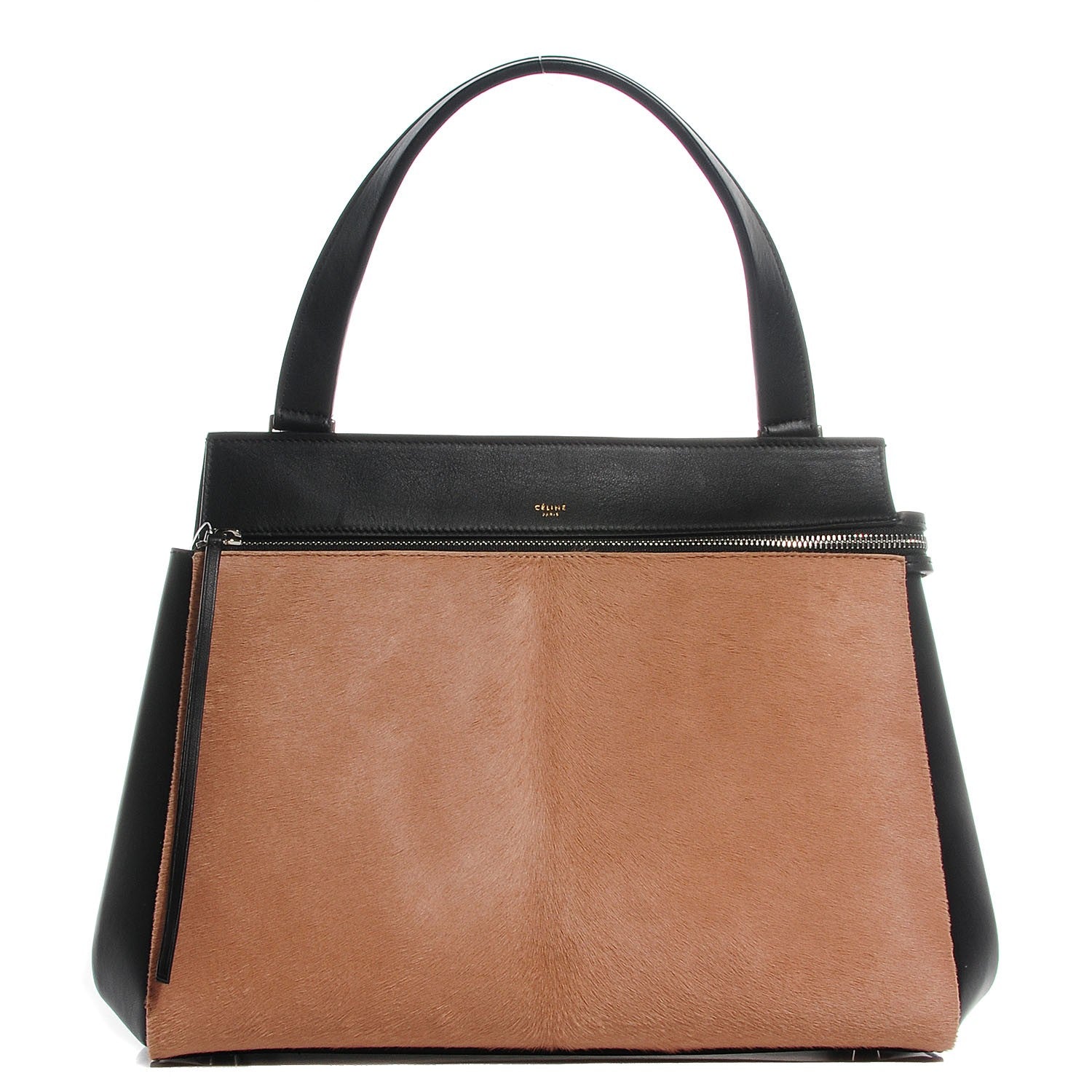 Celine Pony Hair Medium Edge Shoulder Bag Praline 1 of 9
