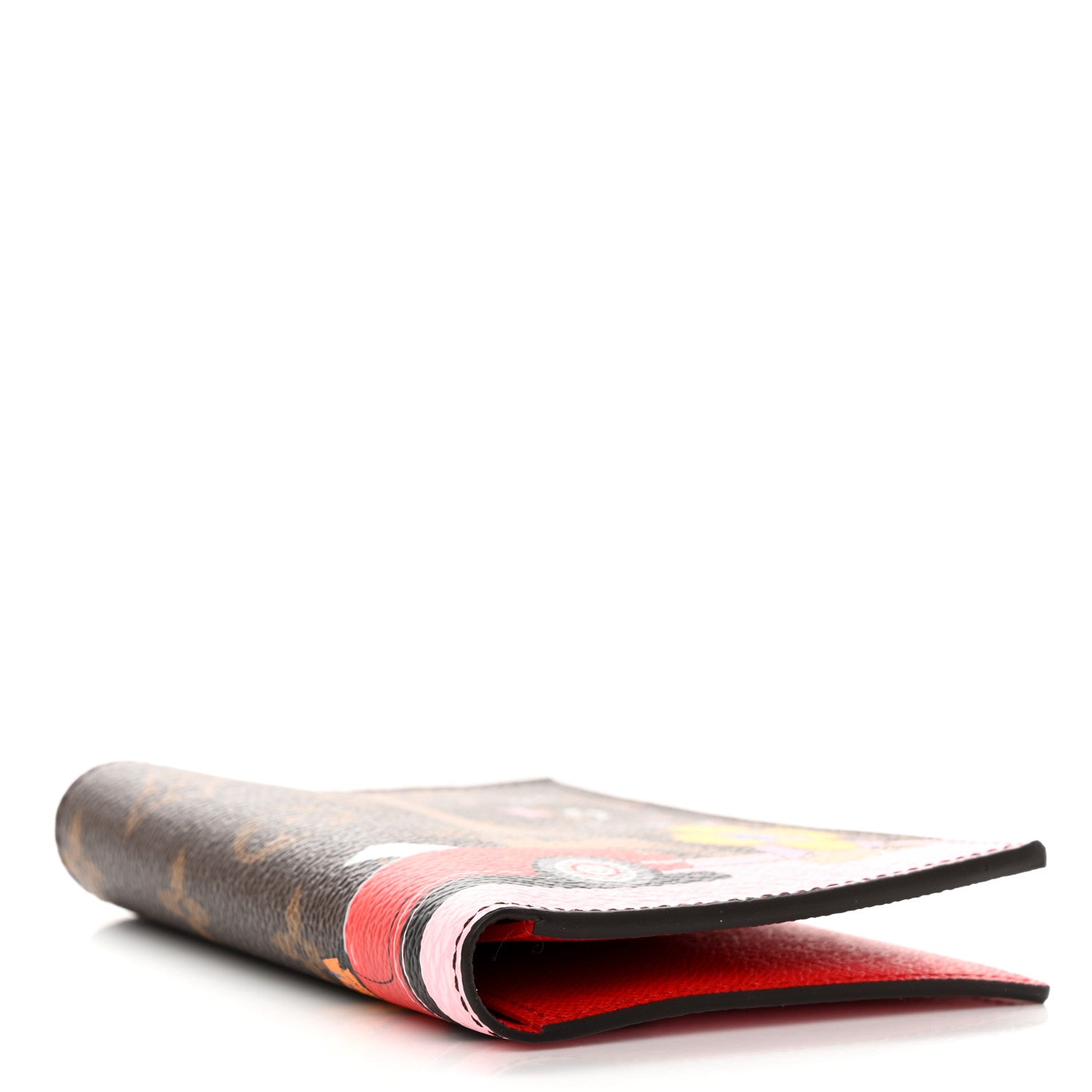 Louis Vuitton Monogram 2019 Christmas Animation Passport Cover Rouge 4 of 8