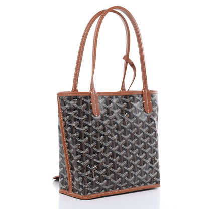 Goyard Goyardine Reversible Mini Anjou Black Gold 4 of 14