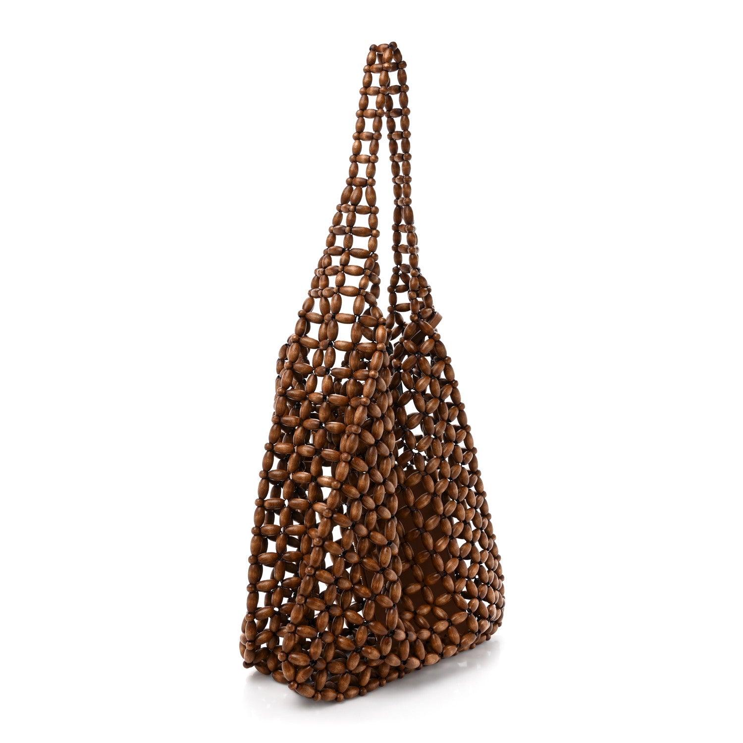 Saint Laurent Wood Bead Large Le 5 A 7 Soft Hobo Light Wood 4 of 10