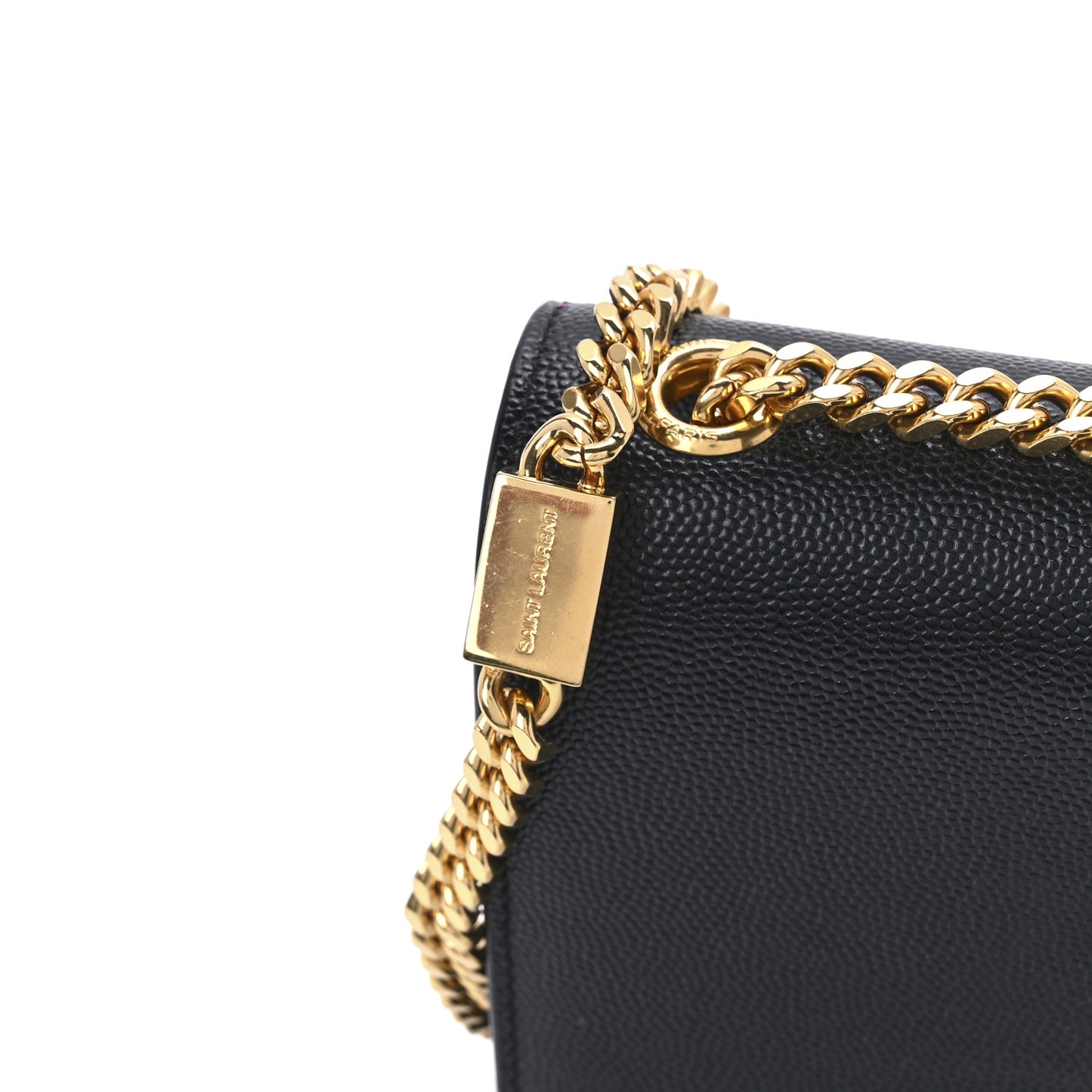 Grain De Poudre Small Monogram Kate Satchel Black