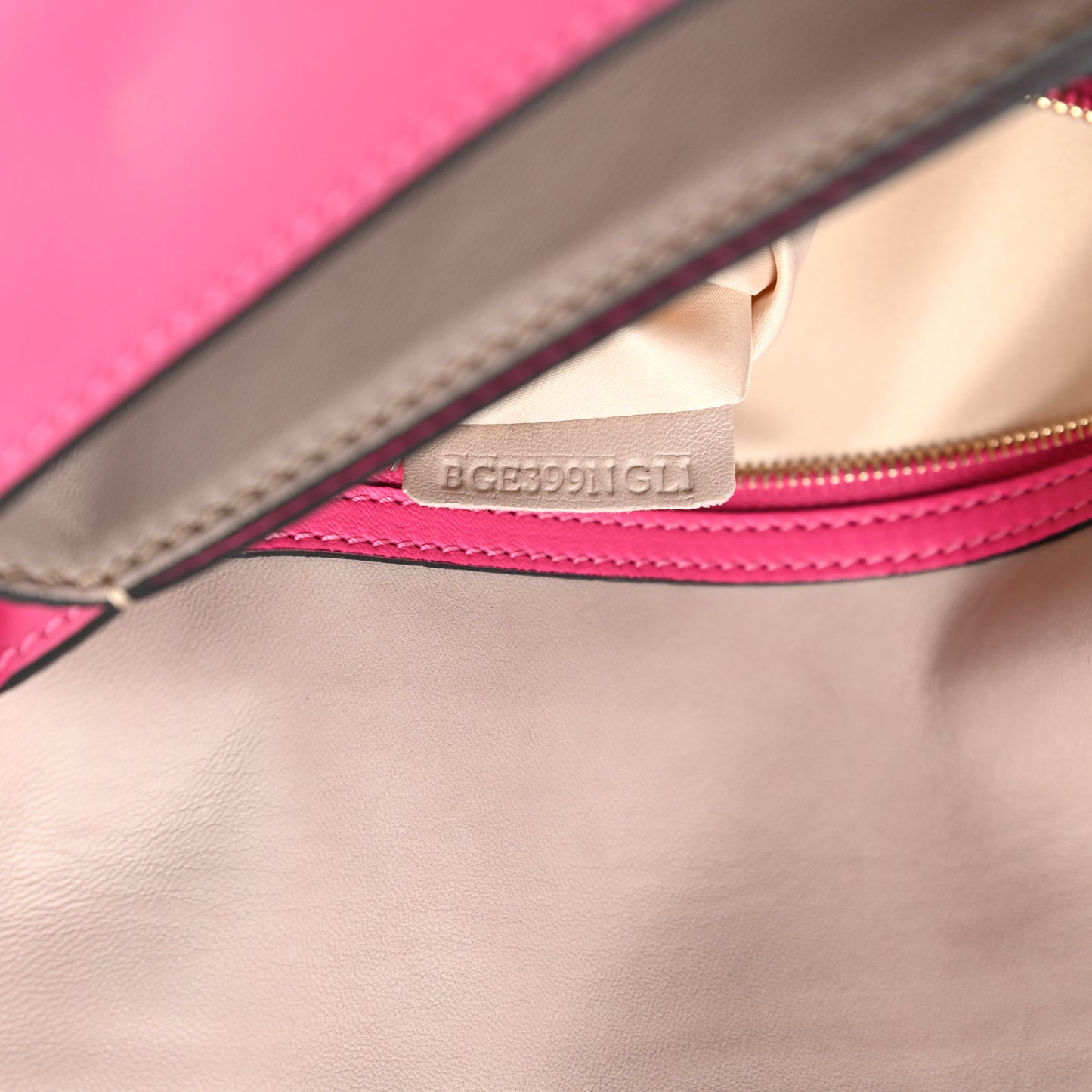 Nappa Rockstud Wristlet Clutch Pop Fuxia