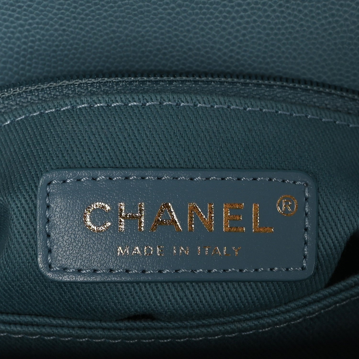 Chanel Caviar Chevron Quilted Mini Coco Handle Flap 7 of 11