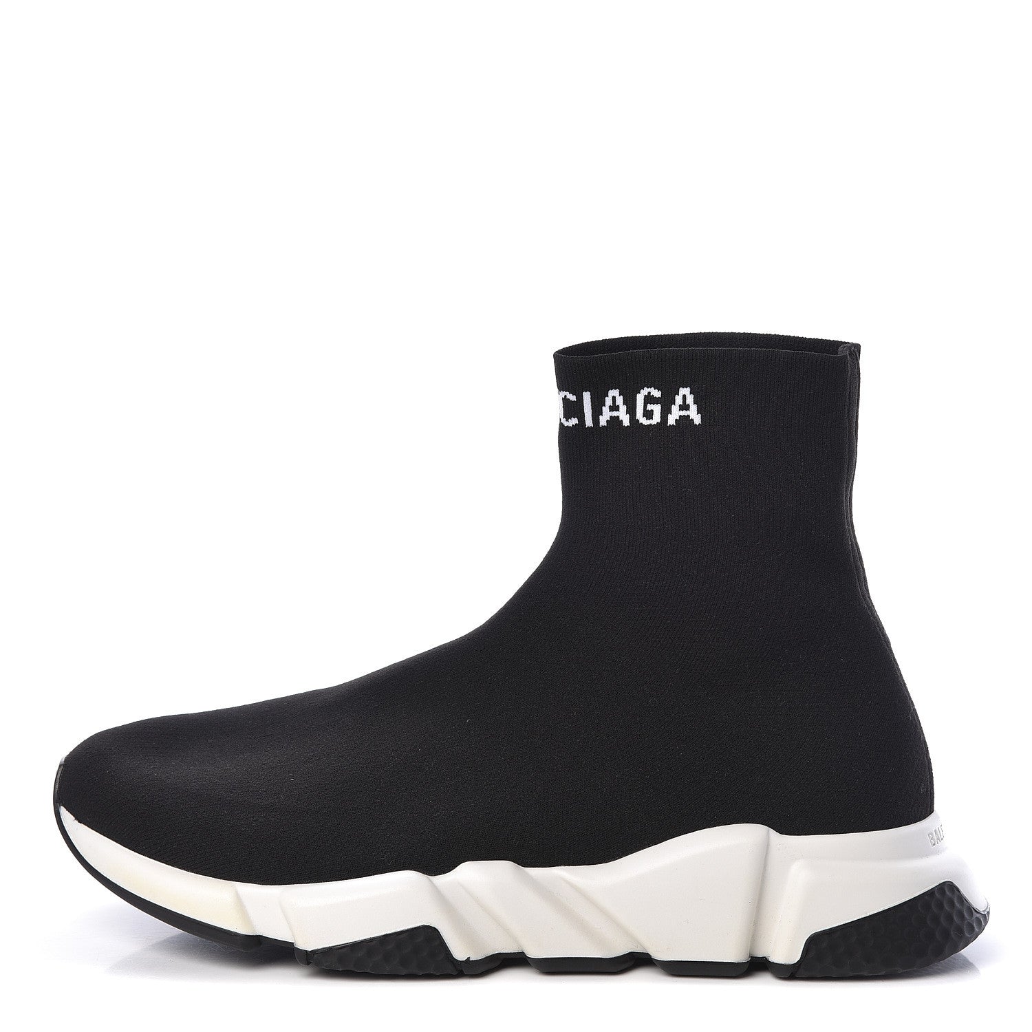 Balenciaga Neoprene Knit Mens Hi Speed Sneakers 42 Black 1 of 9