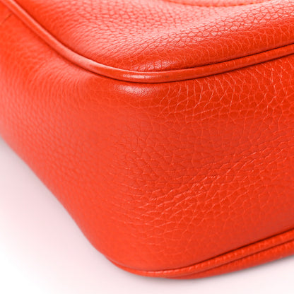 Gucci Pebbled Calfskin Small Soho Disco Bag Sun Orange 8 of 12