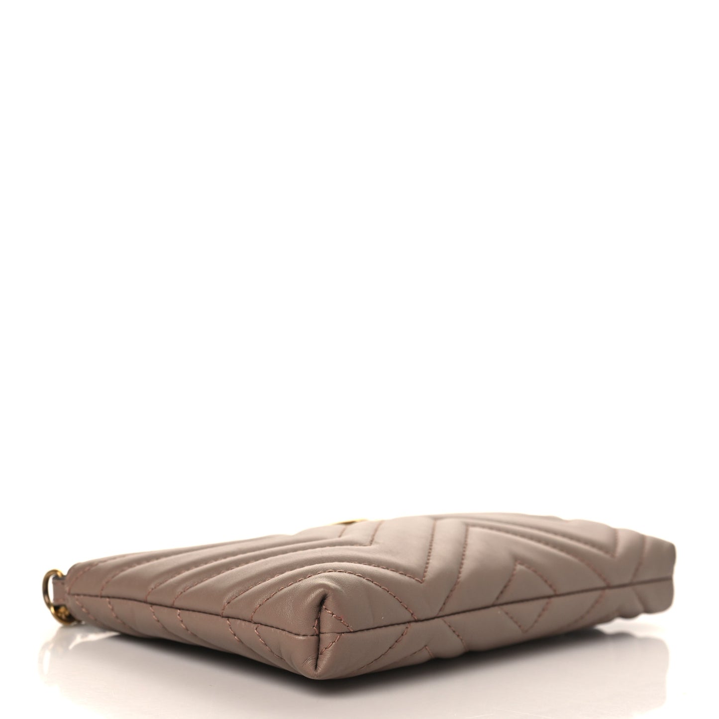 Calfskin Matelasse Mini GG Marmont Chain Bag Porcelain Rose