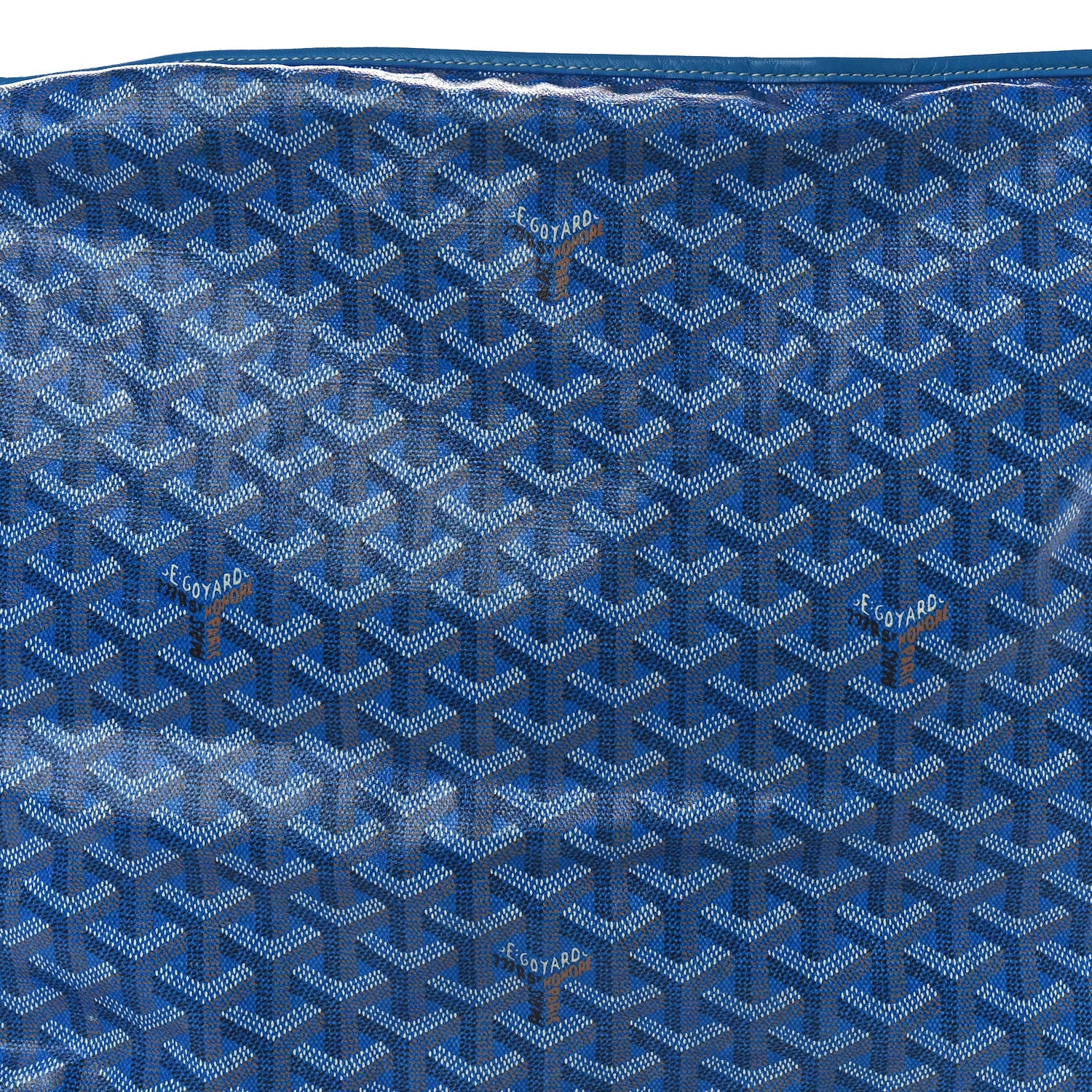 Goyard Goyardine Fidji Zip Hobo Sky Blue 8 of 12