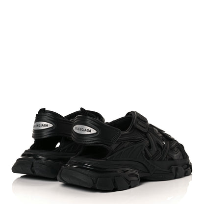 Balenciaga Neoprene Rubber Womens Track Sandals 37 Black 4 of 9
