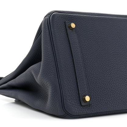 Hermes Togo BIRKIN 35 Bleu Nuit 8 of 10