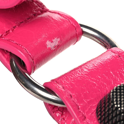 Balenciaga Agneau Arena Le Cagole Shoulder Bag XS Hot Pink 12 of 12