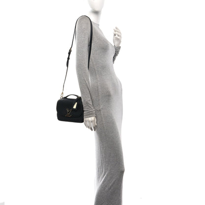 Louis Vuitton Grained Calfskin Vivienne NM Black 2 of 9