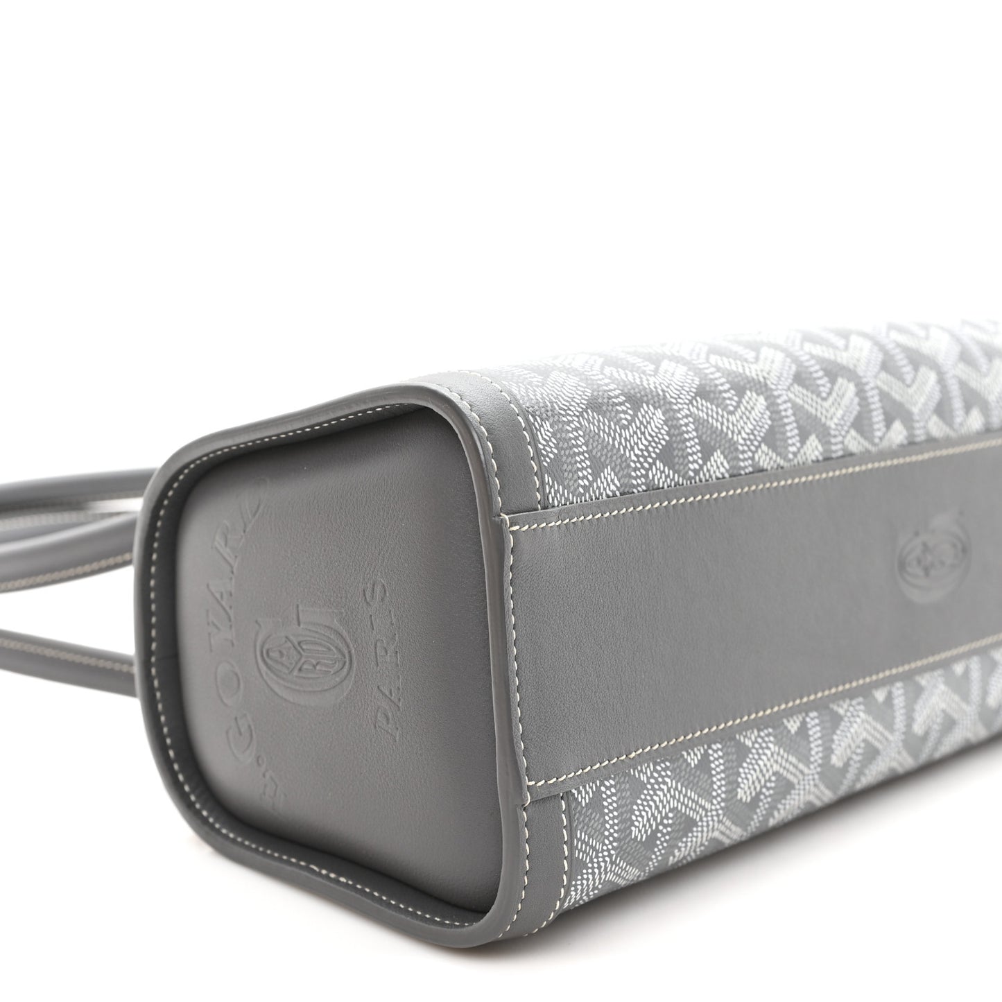 Goyardine Bonbonniere Bag Grey