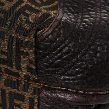 Fendi Zucca Nappa Nuvolata Vitello Tortuga Spy Tobacco Moro 6 of 17