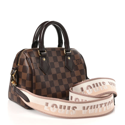 Louis Vuitton Damier Ebene Speedy Bandouliere 20 3 of 9