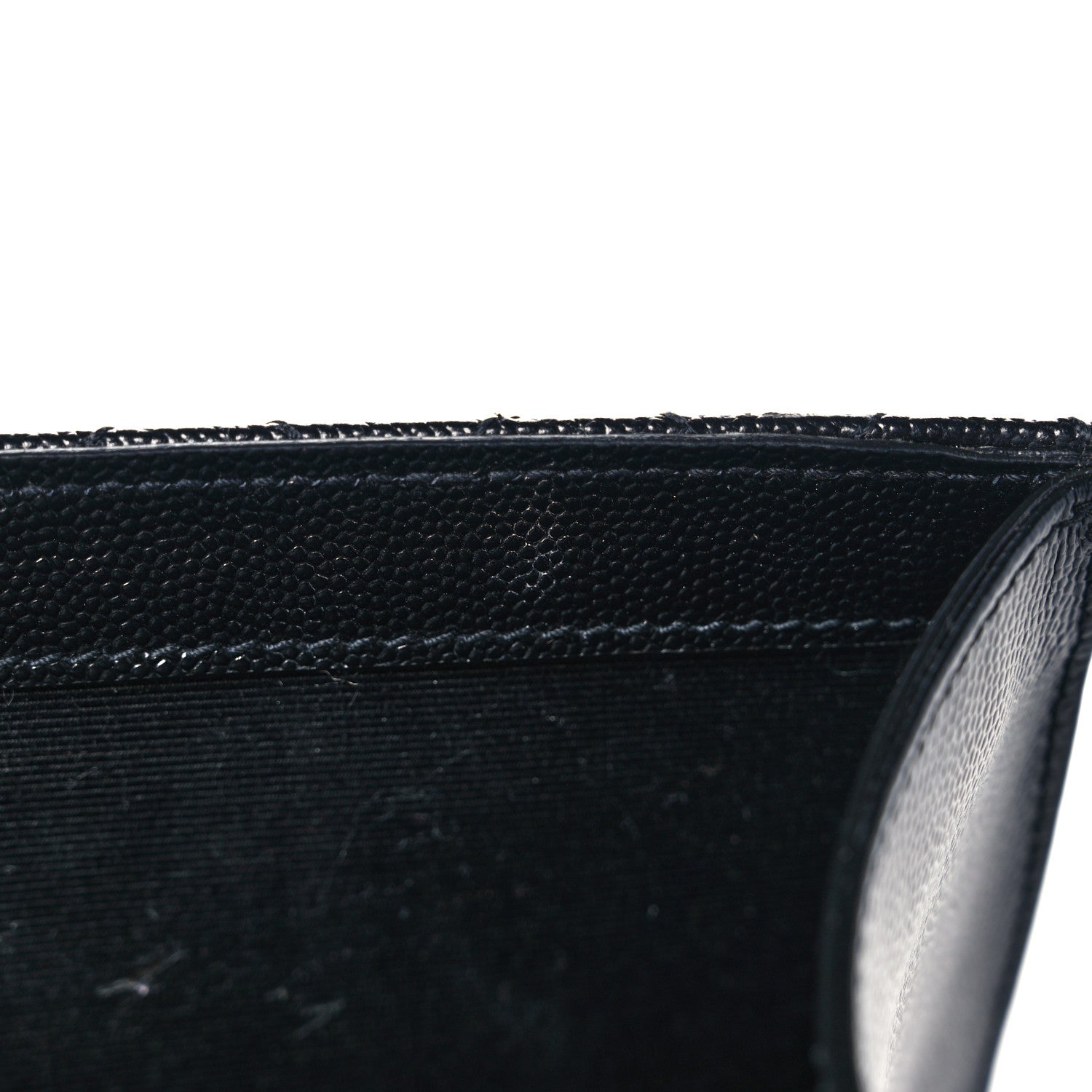 Saint Laurent Grain De Poudre Textured Mixed Matelasse Large Triquilt Monogram Satchel Black 13 of 18