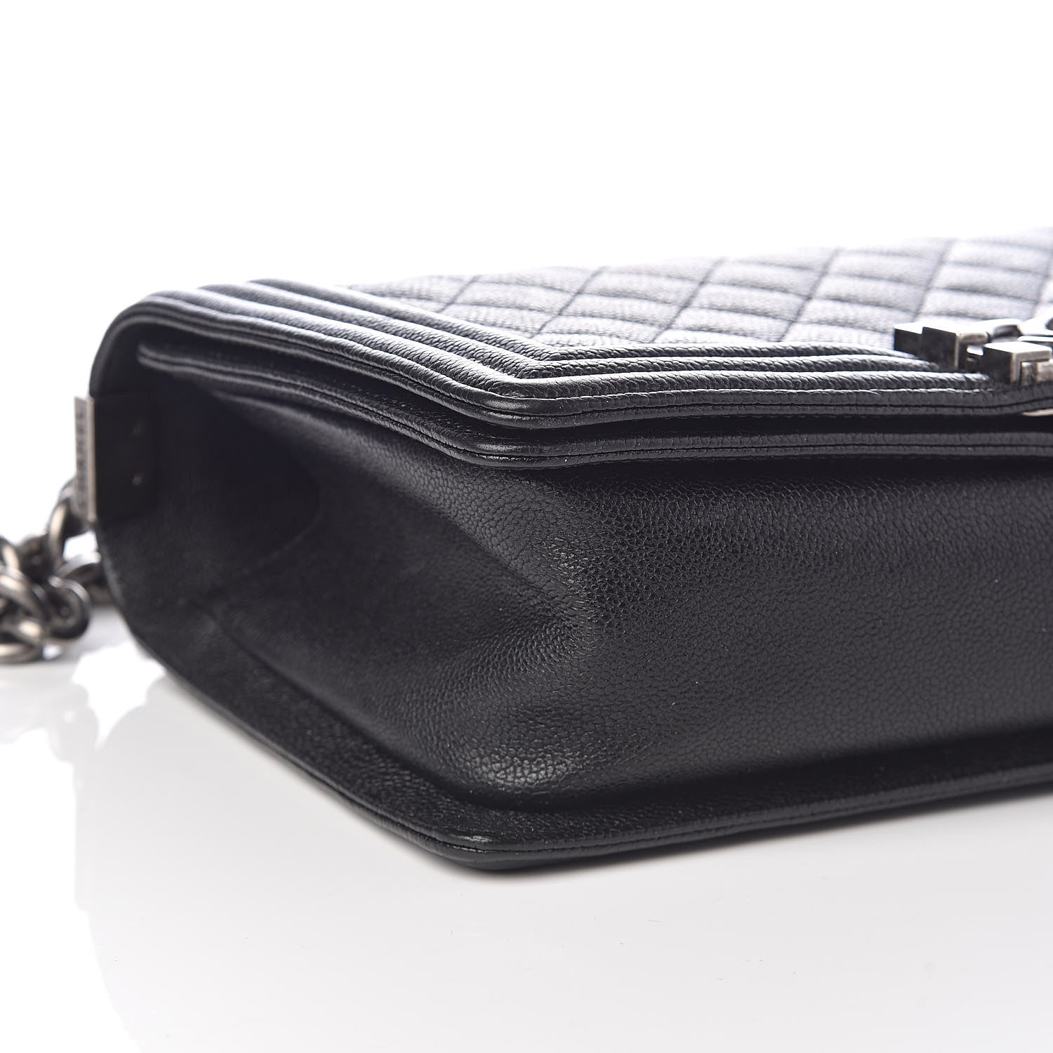 Chanel Caviar Quilted Medium Boy Flap Black 9 of 11
