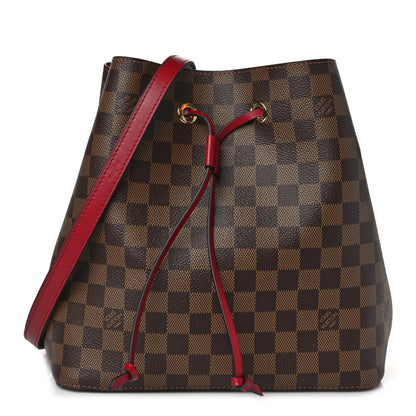 Louis Vuitton Damier Ebene Neonoe MM Cherry Berry 1 of 8