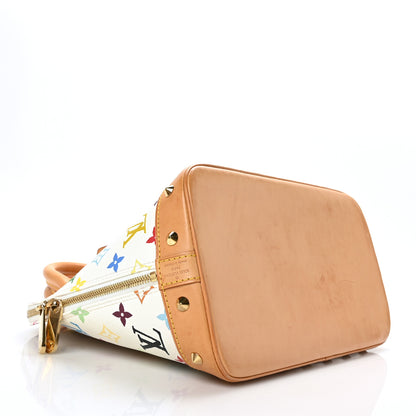 Louis Vuitton Monogram Multicolor Alma White 4 of 10