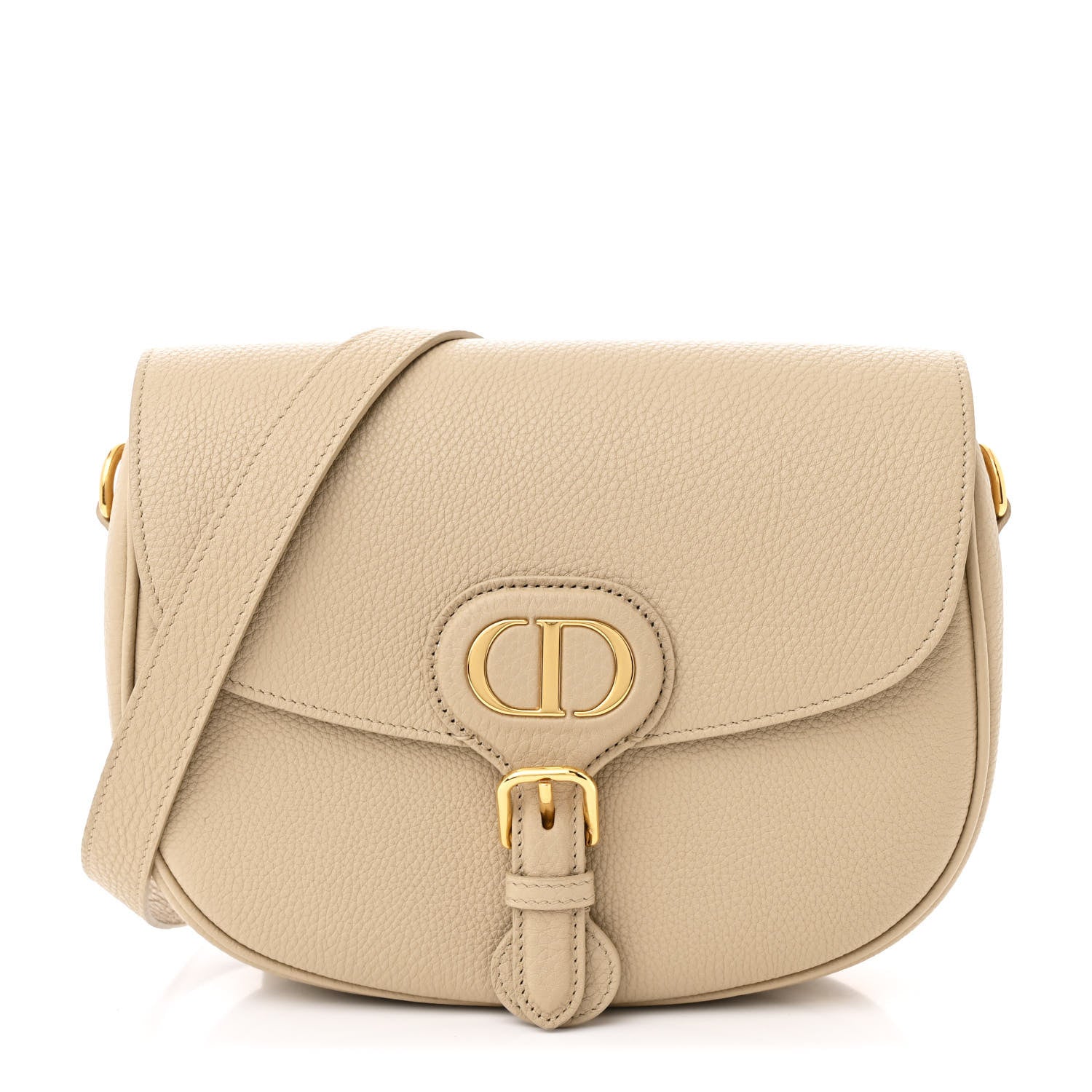 Christian Dior Grained Calfskin Medium Bobby Flap Beige 1 of 10