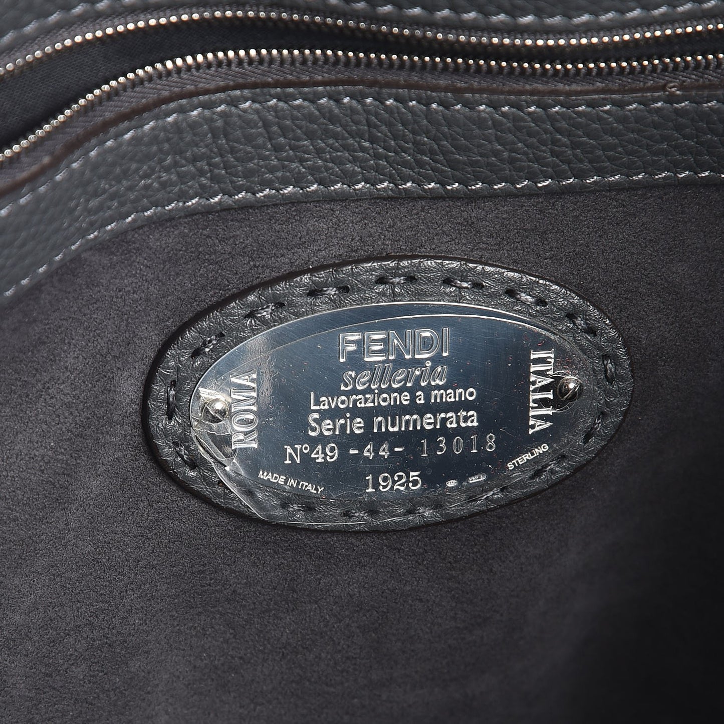 Calfskin Romano Selleria Large Anna Bucket Bag