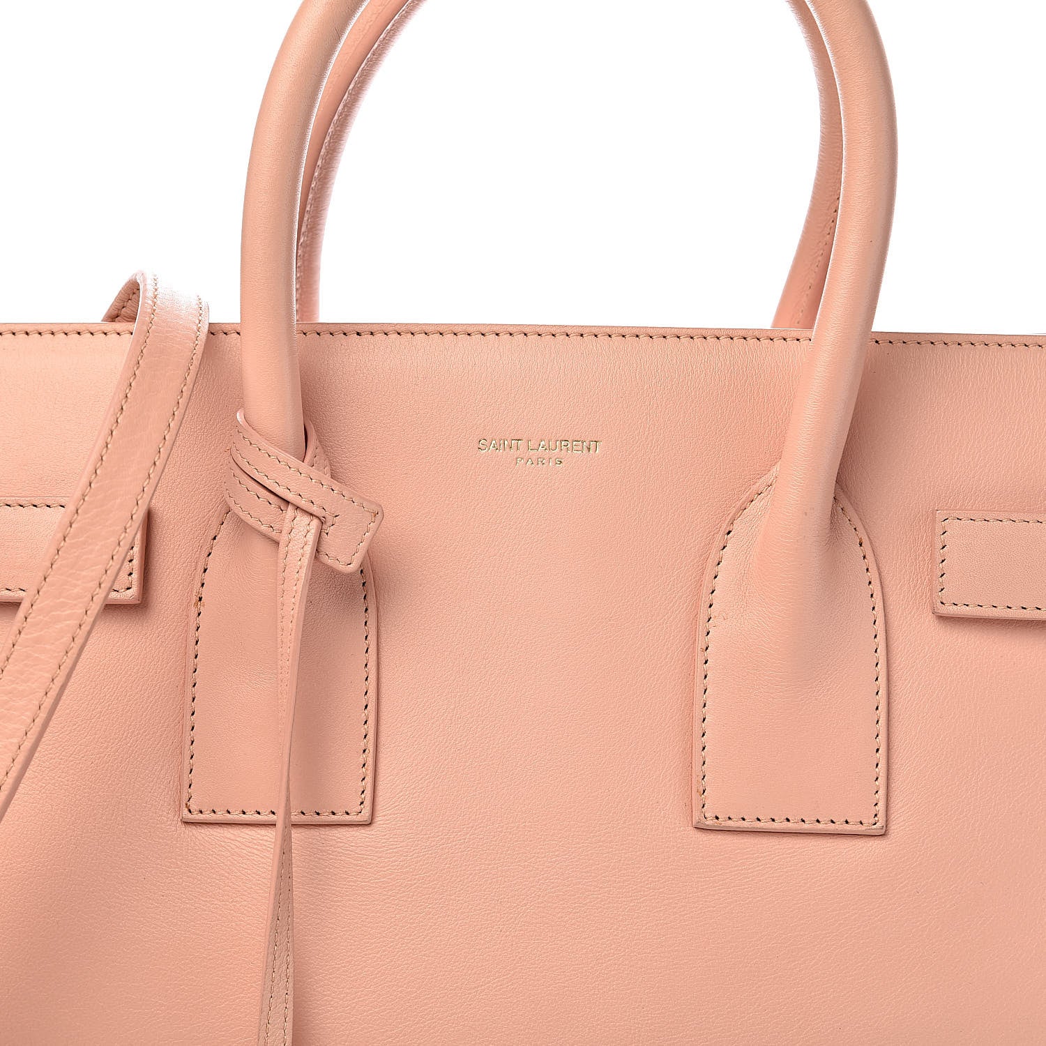 Saint Laurent Calfskin Small Sac De Jour Light Blush 12 of 12