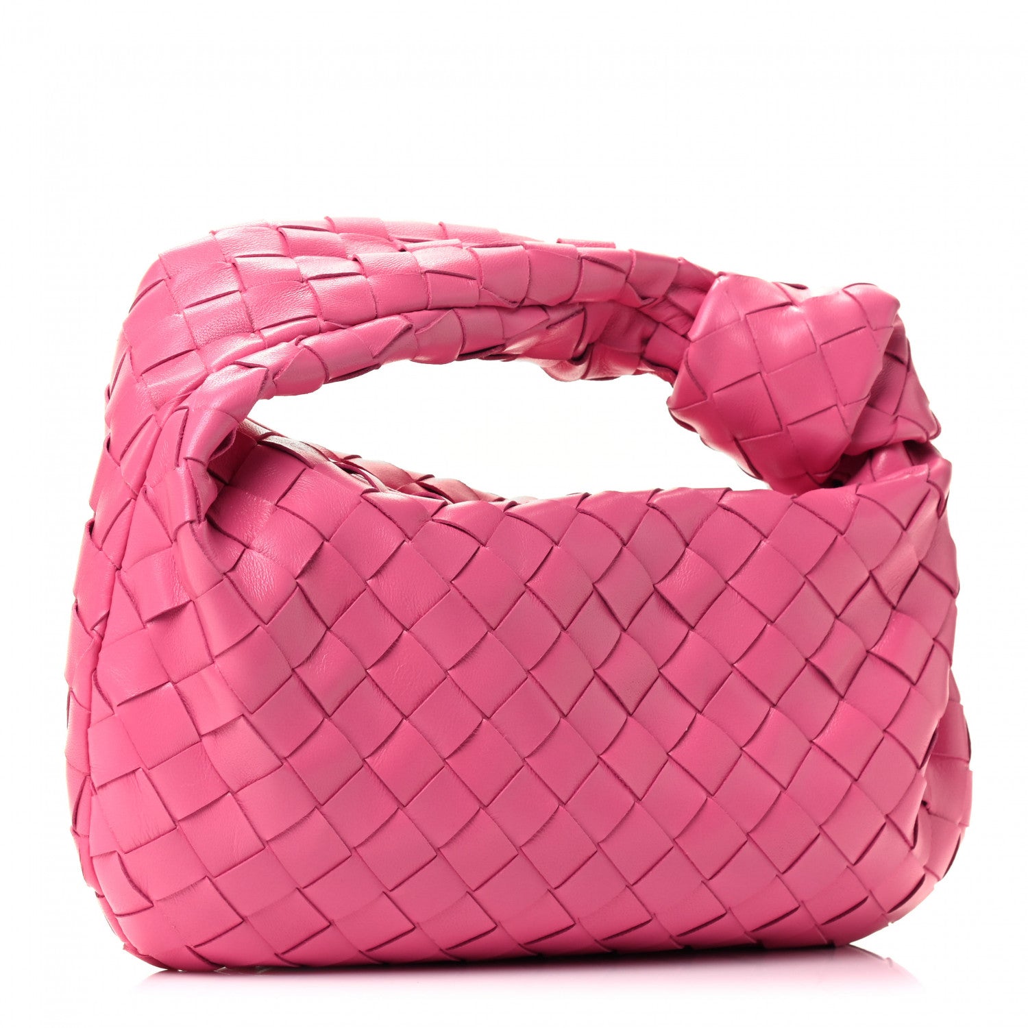 Bottega Veneta Nappa Intrecciato Mini Jodie Pink 2 of 4