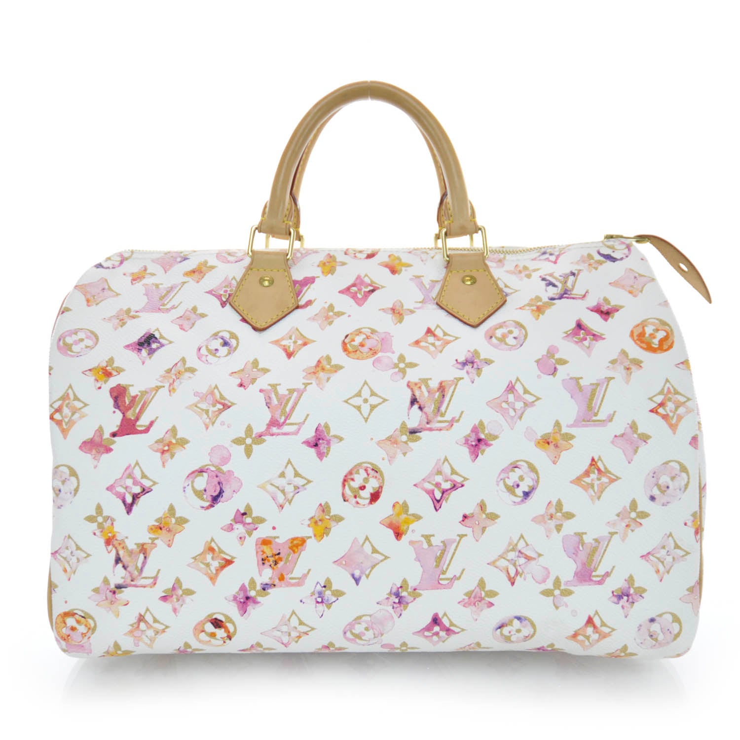 Louis Vuitton Watercolor Aquarelle Speedy 35 White 1 of 9