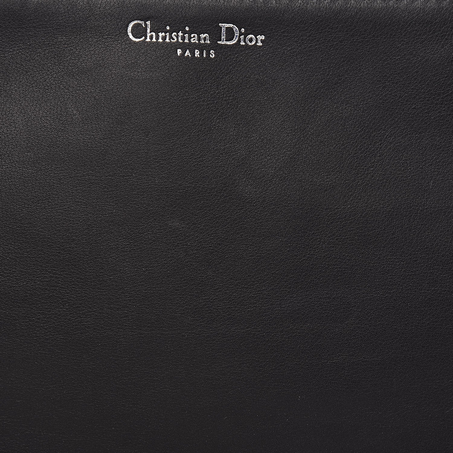 Christian Dior Calfskin Diorissimo Pouch Black 10 of 11