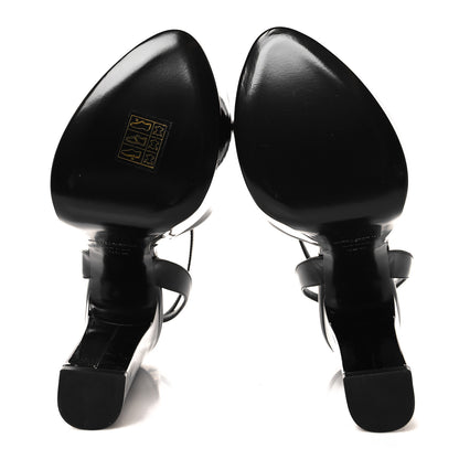 Saint Laurent Patent Jodie 95 Platform Sandals 36.5 Black 5 of 9