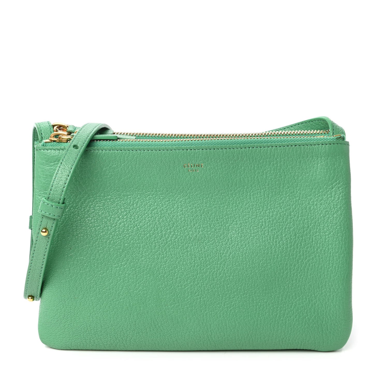 Goatskin Small Trio Crossbody Bag Palm