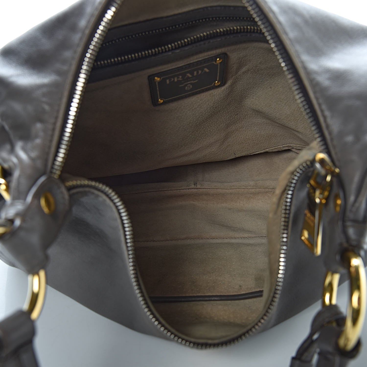 Prada Soft Calf Hobo Bambu 5 of 15