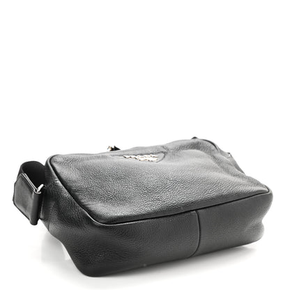 Prada Vitello Daino Crossbody Black 3 of 9